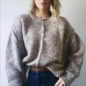 John + Jenn Micah Chunky Cable Knit Sweater